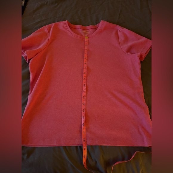 L. L. Bean Cotton T-Shirt | Pink | Women’s Size Small (Petite) - Picture 2 of 9